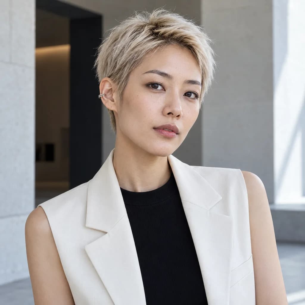 Portrait of Crown Quorum Magazine editor Hana Park.